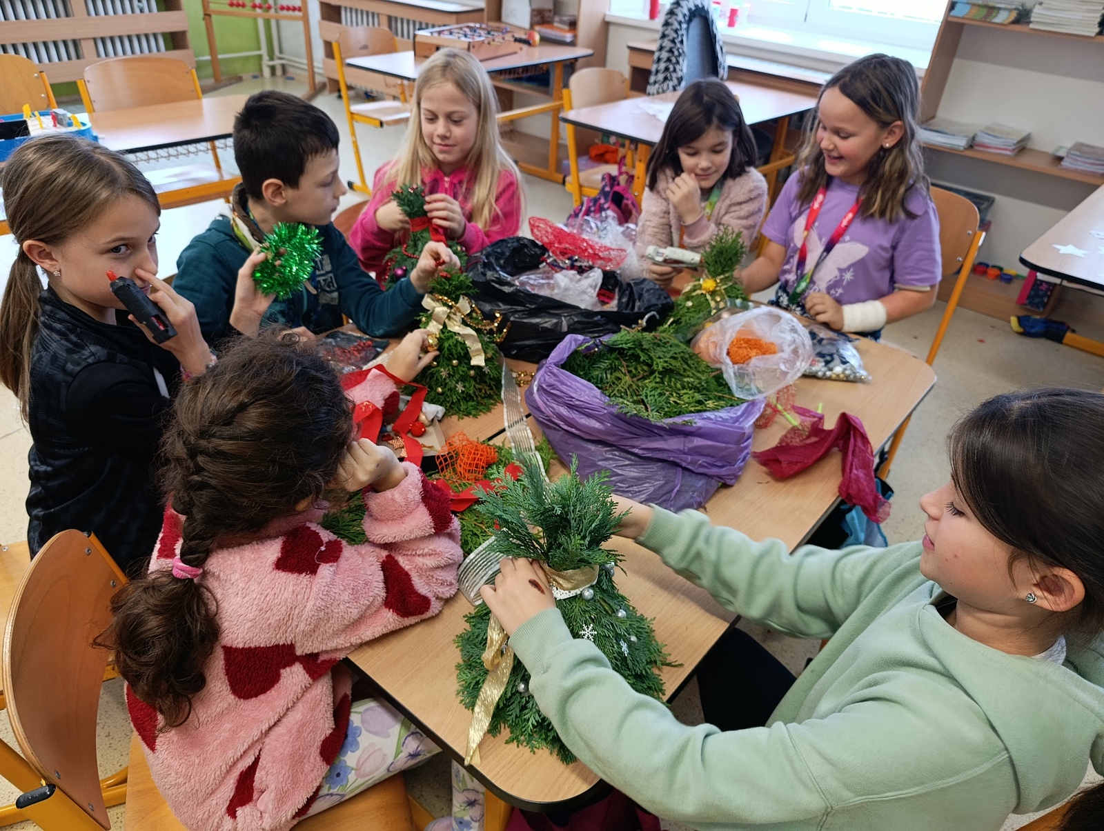 Příprava na jarmark